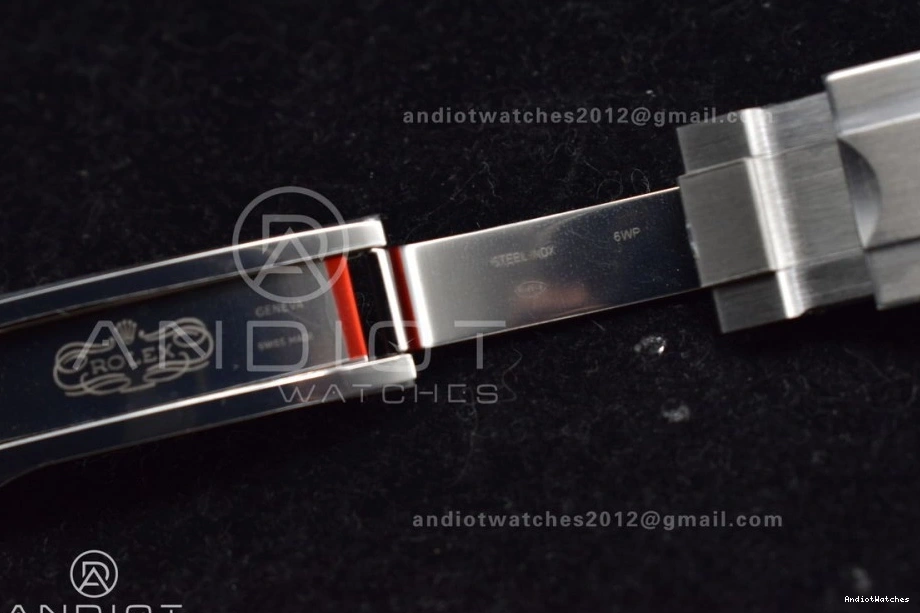 Dial VR SS Best 904L 1:1 Clean Steel Black Stretchable Edition Bracelet on Air-King 126900 500 0417